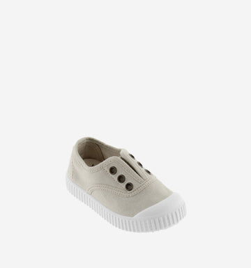Baskets en toile sans lacets