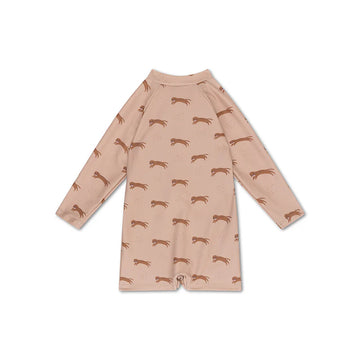 Maillot de bain UV léopard 6/12 mois