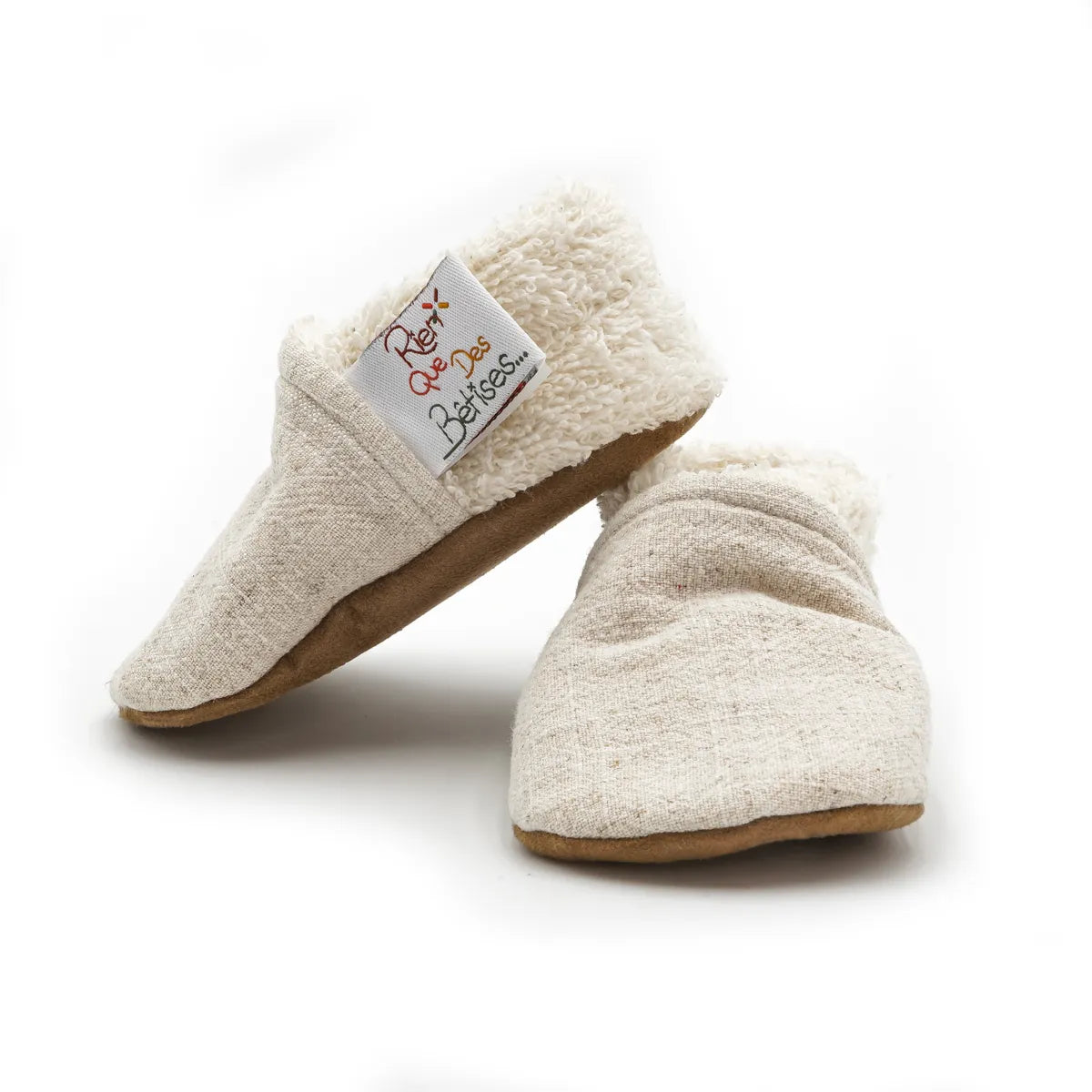 CHAUSSONS SABLE (liste de naissance Mélissa & Fayçal)