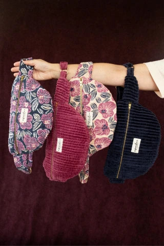 Sac banane Apache velours côtelé