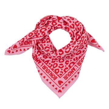 Foulard coeur