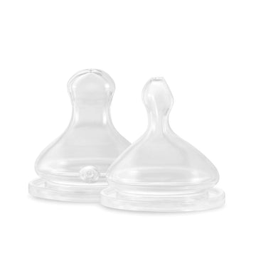 Tétines physiologiques débit extra lent( lot de 2)