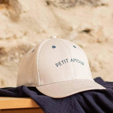 Casquette enfant marinière Petit Amour