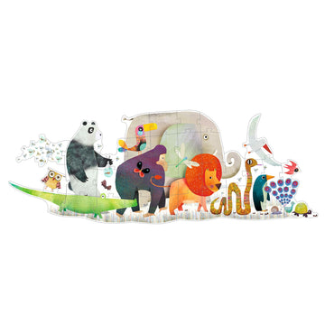 Puzzle La parade des animaux