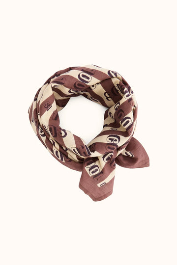 Foulard Dictée Taffeta ( existe en grand et petit modèle)