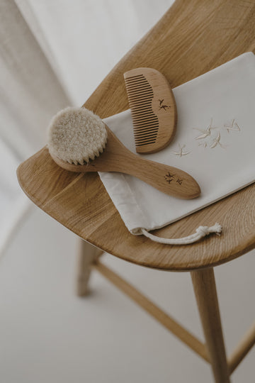 mon premier set brosse et peigne ( Morgane et Yohann )