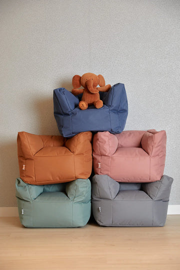 Fauteuil tissu enduit