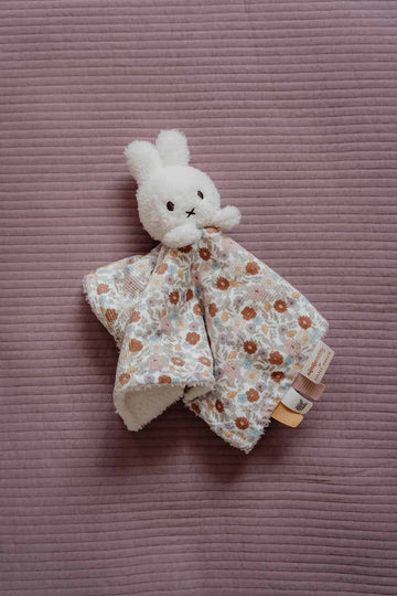 Doudou miffy vintage flowers