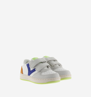 Basket victoria bleue et orange