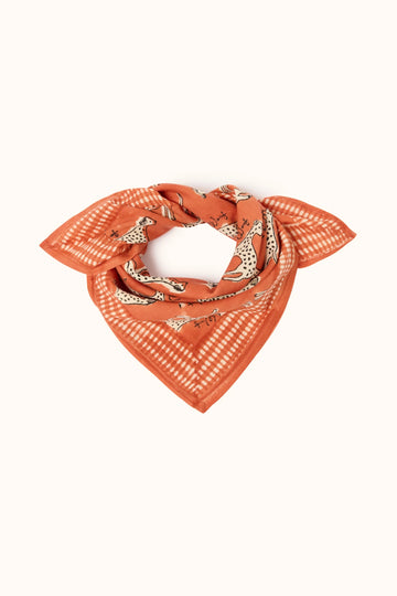 Small Foulard Manika Pongo colorado