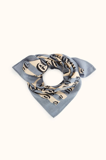 Foulard Manika Dictée Urbain 50x50 cm