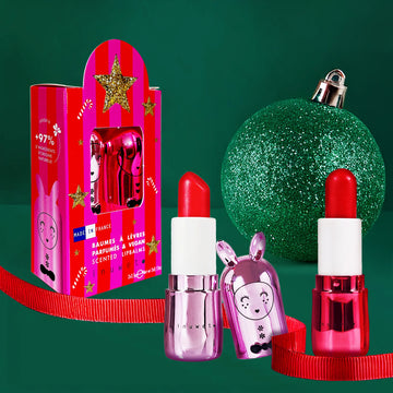 INUWET_DUO BAUMES NOEL 2025 COUTURE _ RED_FUSHIA  METAL