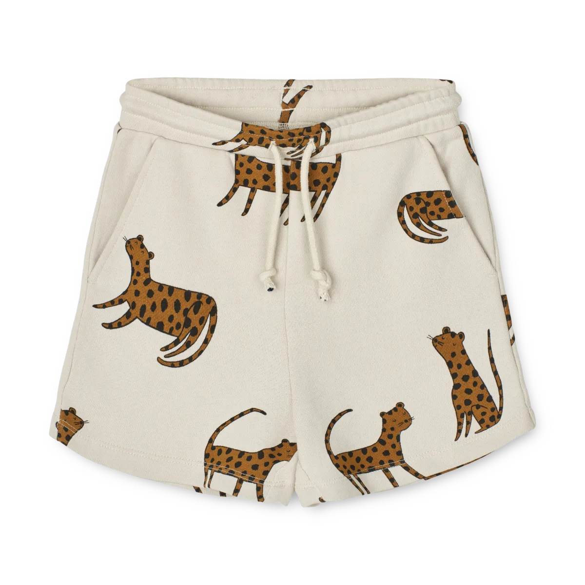 SWEATSHORT GRAM LEOPARD / SANDY