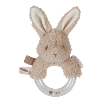 Anneau hochet lapin ( liste Marie et Charles )