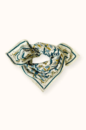 Foulard Bird sable Apaches en grand et petit format