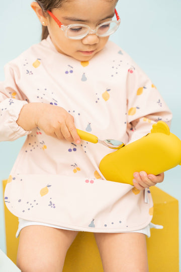 Bavoir à manches longues pour bébé Fruity