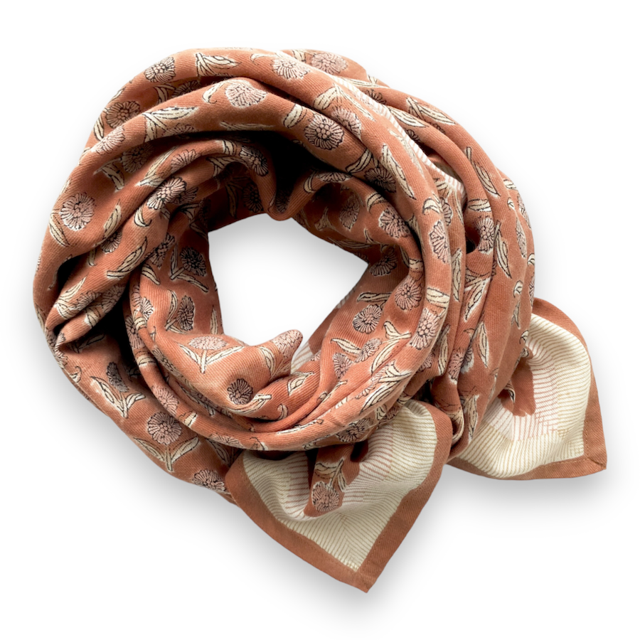 BIG FOULARD LATIKA "LOTUS"