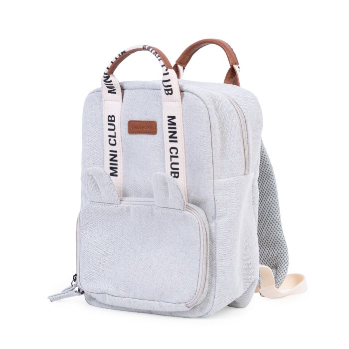 MINI CLUB SAC A DOS ENFANT - SIGNATURE - CANVAS - OFF WHITE