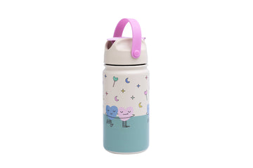 Bouteille isotherme en acier inoxydable pour enfants Dancing Hearts