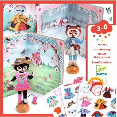 Collages pour les petits Little dressing