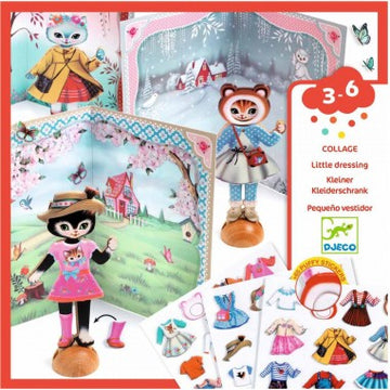 Collages pour les petits Little dressing