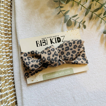 Bandeau Léopard Beige Foncé