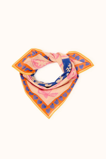 Foulard Mamavida MUMMY BLEU ROYAL "édition spéciale fête des mère"