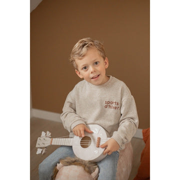 Label Label Banjo en bois Nougat