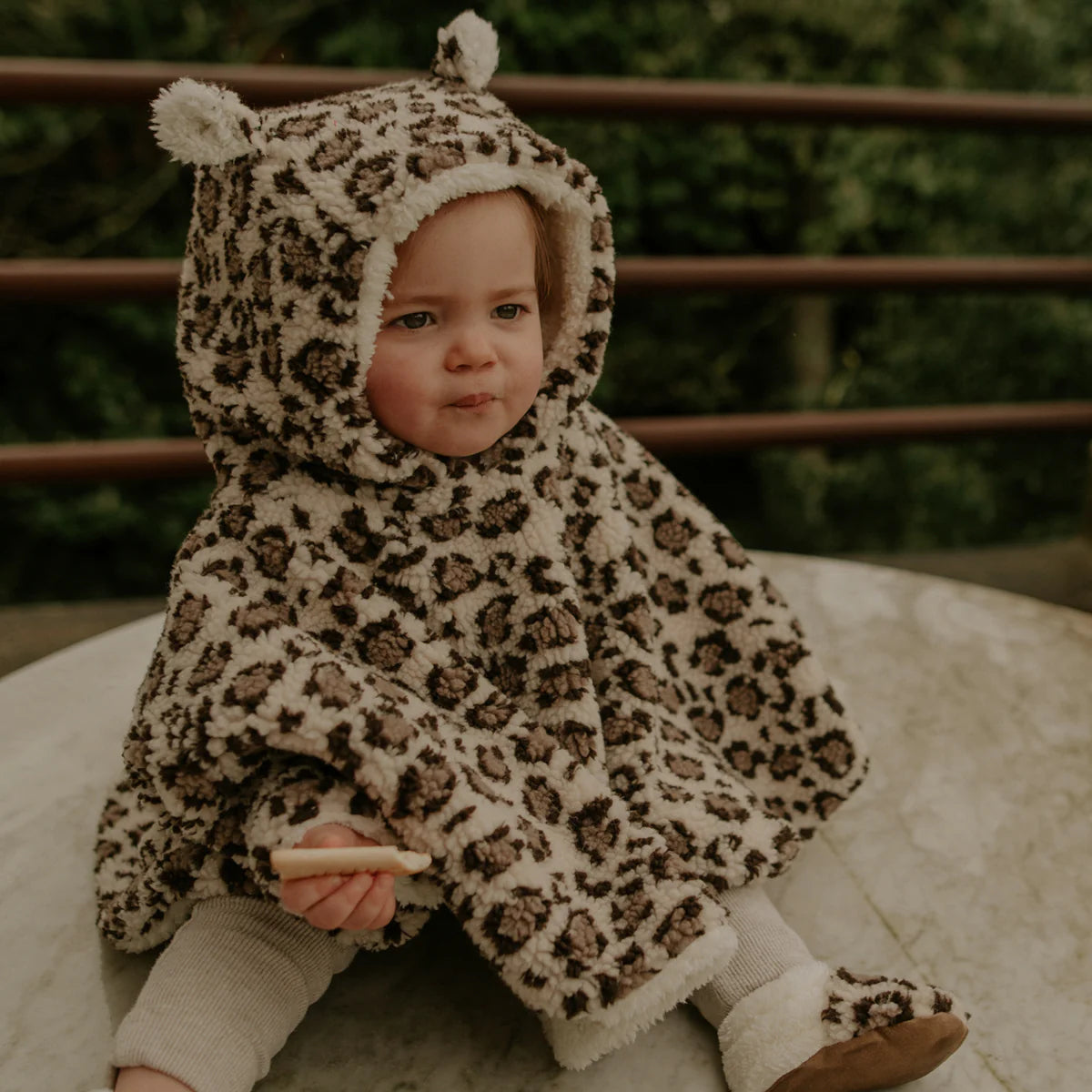 Poncho velours (liste de Céline & Max)