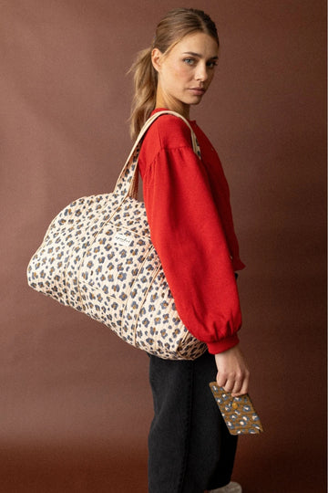 Sac 48h Buddha LÉOPARD MACADAMIA