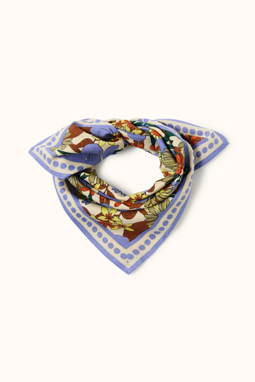 Small Foulard Manika BOUQUET Iris