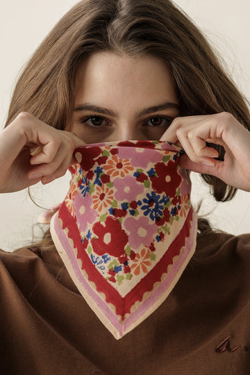 Small Foulard Manika Janie Macadamia