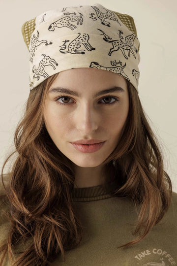 Small Foulard Manika Pongo Macadamia