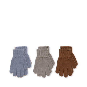 3-pack gants (Dispo dans plusieurs couleurs)