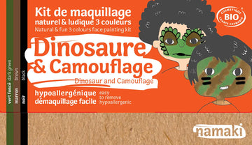 Kit 3 couleurs dinosaure / camouflage  Namaki cosmetics