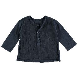 Tee shirt manches longues - Bleu