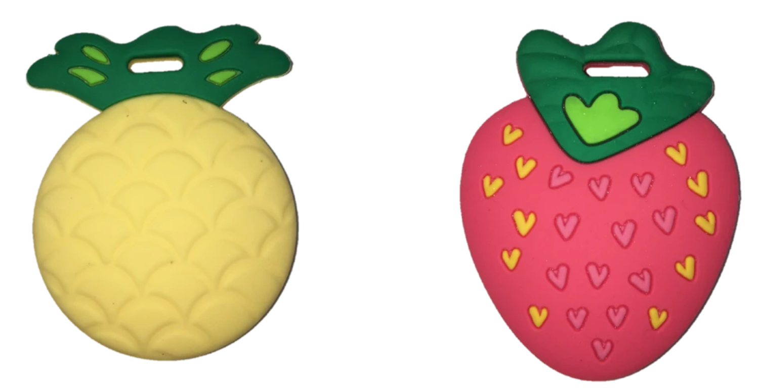 set dentition mini ananas et fraise