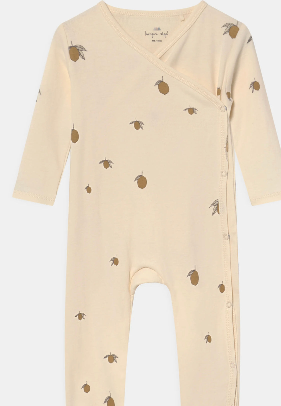 New born onesie - lemon