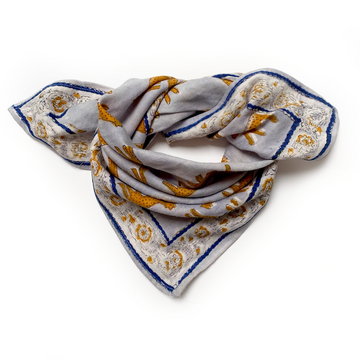baby foulard Manika Bengal - Ciel
