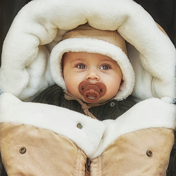 Bonnet bébé d’hiver - Alcantara