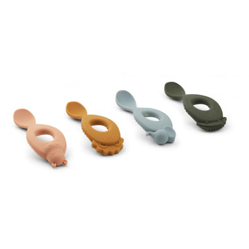 Pack Cuillères silicone Liewood