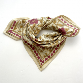 foulard Manika - coeur - 5 modèles disponibles
